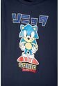 Camiseta De Sonic Manga Corta Azul Para Niño 8 de SONIC