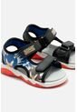 Sandalia Con Luces De Sonic Negro Y Blanco Para Niño 33 de SONIC