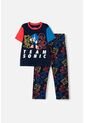 Pijama De Sonic Con Pantalón Largo Multicolor Para Niño 10 de SONIC