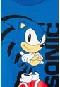 Camiseta De Sonic Manga Corta Azul Para Niño 12 de SONIC