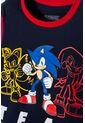 Pijama De Sonic Con Pantalón Largo Multicolor Para Niño 12 de SONIC