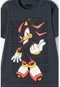 Camiseta De Sonic Manga Corta Gris Para Niño 12 de SONIC
