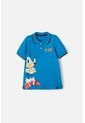 Camiseta Tipo Polo De Sonic Azul Con Botones Para Niño 12 de SONIC
