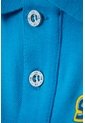 Camiseta Tipo Polo De Sonic Azul Con Botones Para Niño 12 de SONIC