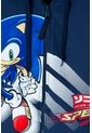 Buzo De Sonic Con Cierre Azul Para Niño 12 de SONIC
