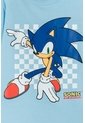 Camiseta De Sonic De Manga Corta Azul Para Niño 8 de SONIC