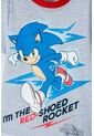 Pijama De Sonic Gris, Azul Y Roja De Pantalón Largo Para Niño 10 de SONIC