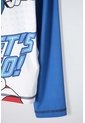 Conjunto De Baño Sonic Manga Larga Azul Y Blanco Para Niño 12 de SONIC