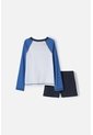 Conjunto De Baño Sonic Manga Larga Azul Y Blanco Para Niño 12 de SONIC