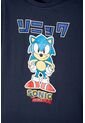 Camiseta De Sonic Manga Corta Azul Para Niño 8 de SONIC