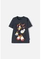 Camiseta De Sonic Manga Corta Gris Para Niño 8 de SONIC