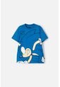 Camiseta De Sonic Manga Corta Azul Para Niño 10 de SONIC