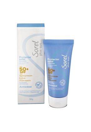 Protector Solar Sorel Plus Emulsión Spf 50 Tubo  X 50 Gramos