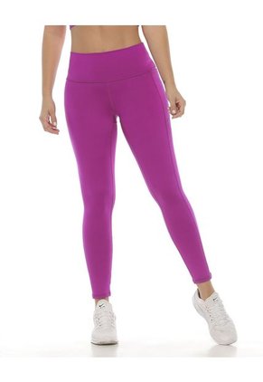 Leggings Deportivos Con Bolsillo Lateral Sotiufit-Purpura