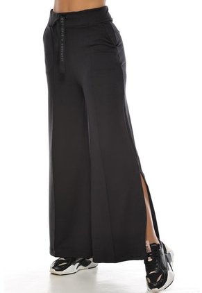 Jogger Bota Ancha Deportivo Para Dama – Sotiufit-Negro