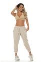 Jogger Pantalón Deportivo Para Dama – Sotiufit-Beige de Sotiufit