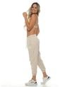 Jogger Pantalón Deportivo Para Dama – Sotiufit-Beige de Sotiufit