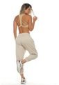 Jogger Pantalón Deportivo Para Dama – Sotiufit-Beige de Sotiufit