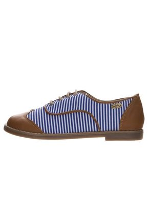 Zapatos casuales Spadrila Nicole Azul Rayas