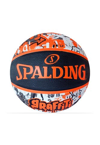 Balon Spalding De Basketball Graffiti #7-Naranja Spalding