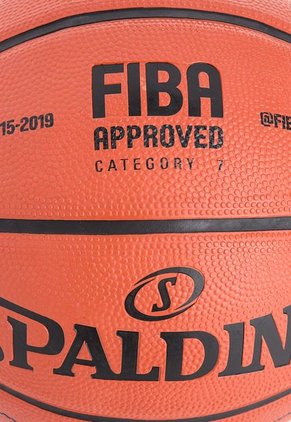 Balón de Basketball  Ladrillo-Negro Spalding  TF-150