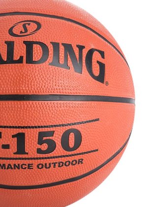 Balón de Basketball  Ladrillo-Negro Spalding  TF-150