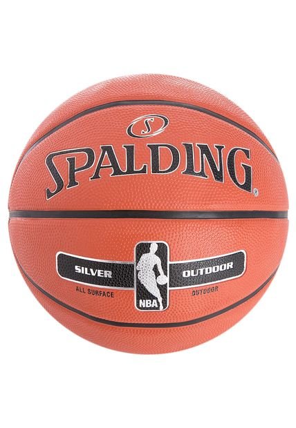 Balón de Basketball  Ladrillo-Negro Spalding  Endorsed by the NBA