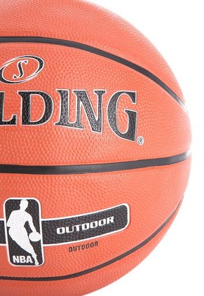 Balón de Basketball  Ladrillo-Negro Spalding  Endorsed by the NBA
