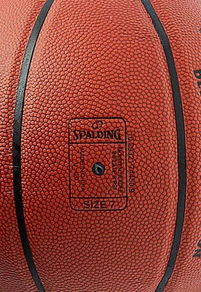 Balón de Basketball  Naranja-Negro Spalding NBA
