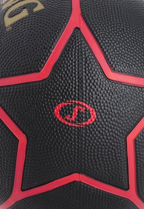 Balón de Basketball Negro-Rojo Spalding NBA HighLight