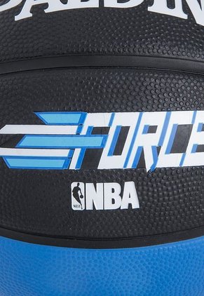 Balón de Basketball Azul Rey-Negro Spalding FORCE NBA