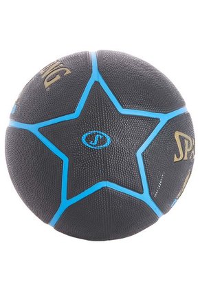 Balón de Basketball  Negro-Azul  Spalding  NBA HIGHLIGHT