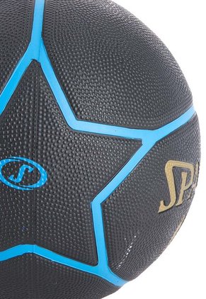 Balón de Basketball  Negro-Azul  Spalding  NBA HIGHLIGHT