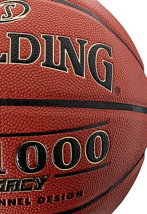 Balón de Basketball  Naranja-Negro Spalding NBA