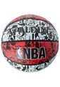 Balón de Basketball Rojo-Gris-Negro Spalding NBA de Spalding