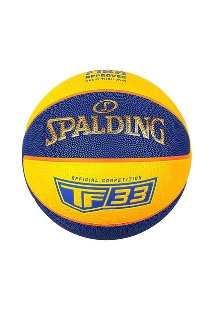 Balon Spalding De Basketball Tf 33 Gold #6-Multicolor