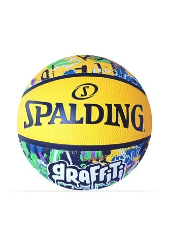 Balon Spalding De Basketball Graffiti #7-Amarillo Spalding