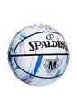 Balon Spalding De Basketball Marble Series #7-Blanco de Spalding
