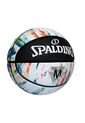 Balon Spalding De Basketball Marble Series Alt #6-Blanco de Spalding