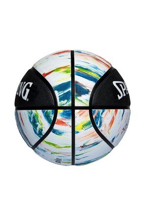 Balon Spalding De Basketball Marble Series Alt #6-Blanco