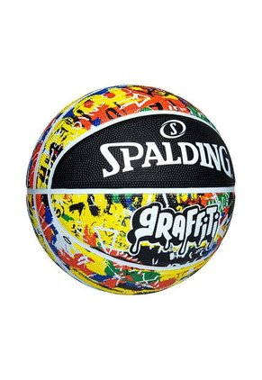 Balon Spalding De Basketall Graffiti #7-Multicolor/Negro