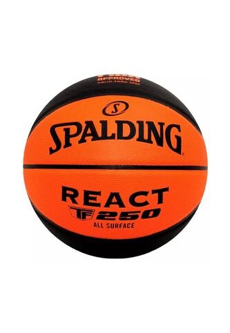 Balon Spalding De Basketball React Fiba Tf 250 #6-Naranja Spalding