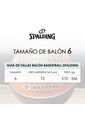 Balon Spalding De Basketball React Fiba Tf 250 #6-Naranja de Spalding