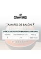 Balon Spalding De Basketball Triple Threat Rubber #7-Rojo de Spalding