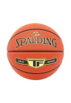 Balon Spalding De Basketball 2021 Tf Gold Series #7-Naranja