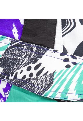 Pantaloneta Speedo Negro-Multicolor