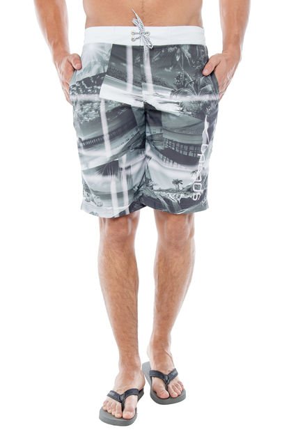 Pantaloneta Speedo Travel Gris