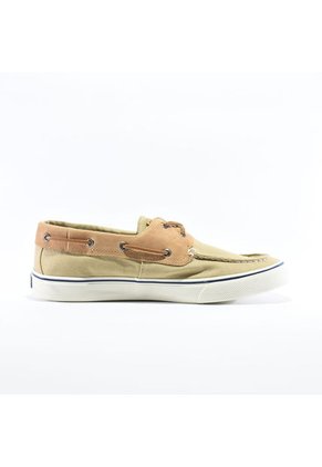 MOCASIN SPERRY BAHAMA II LTHR KHAKI/TAN STS22021