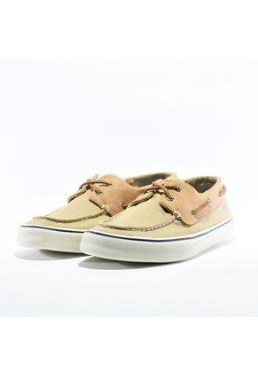 MOCASIN SPERRY BAHAMA II LTHR KHAKI/TAN STS22021
