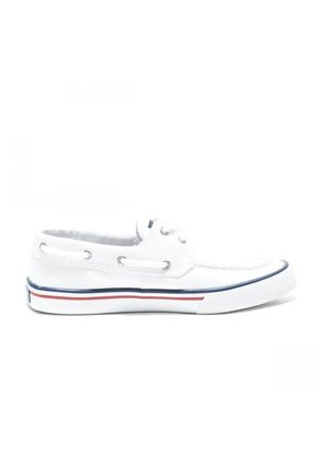 MOCASIN SPERRY BAHAMA II NAUTICAL WHITE STS22022